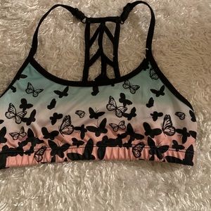 Justice sports bra